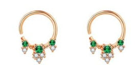 Jewelry Nose Ring Diamond No Hole Nose Fake Nose Ring-6