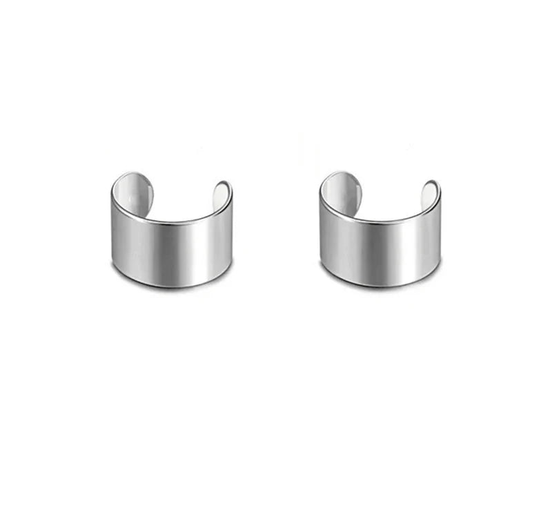 1 Pc 2025 Fashion Minilist No Piercing Ear Cuff Earrings for Woman Fake Piercing Earcuff Clips Earrings for Women Cuffs Jewelry-12